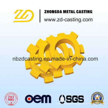 Customized Sand Casting for High Manganese Steel Connector in China